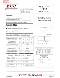 LLSD103B-TP Datasheet Copertura