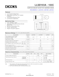 LLSD103C-7 Datasheet Cover