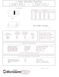 LSM150JE3/TR13 Datasheet Copertura