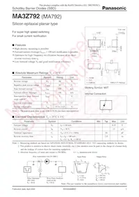 MA3Z79200L Datenblatt Cover