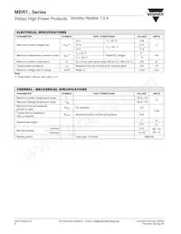 MBR735 Datasheet Page 2