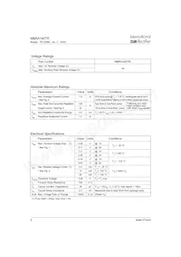 MBRA140TR Datasheet Page 2