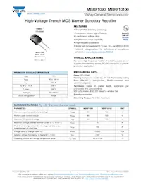 MBRF1090-M3/4W Datasheet Cover