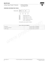 MUR1520 Datasheet Page 6