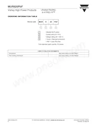 MUR820 Datasheet Page 6