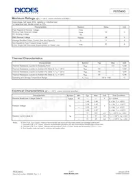 PDS340Q-13 Datasheet Pagina 2