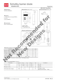 RB060M-30DDTR Datasheet Cover