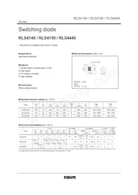 RLS4148TE-11 Datasheet Cover