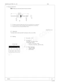 RU 3 Datasheet Page 5