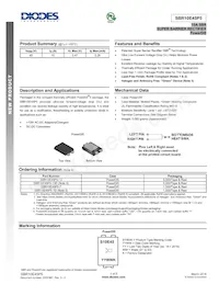 SBR10E45P5-7D Datasheet Cover