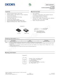 SBR12A45SP5-13 Datasheet Cover