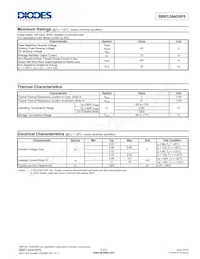SBR12A45SP5-13 Datasheet Page 2