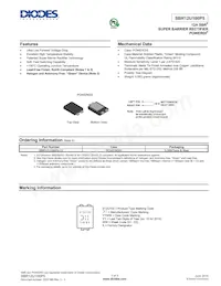 SBR12U100P5-13 Datasheet Cover