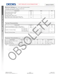SBR2A150SP5-13 Datasheet Page 2