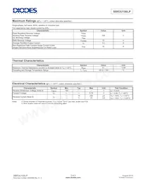 SBR3U100LP-7 Datasheet Pagina 2