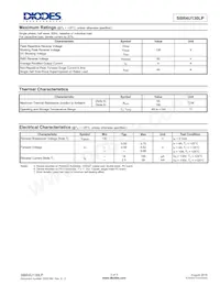 SBR4U130LP-7 Datasheet Page 2