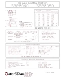 SBR8050E3 Datasheet Cover