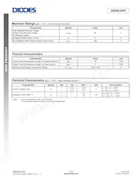SBR8E20P5-7D Datasheet Pagina 2