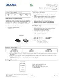 SBRT10U50SP5-13 Datasheet Cover