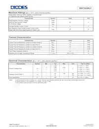 SBRT4U60LP-7數據表 頁面 2