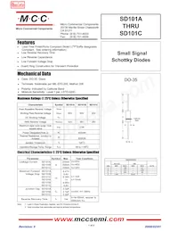 SD101C-TP Datasheet Copertura