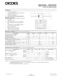 SD103C-A-F Datasheet Cover