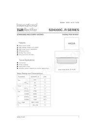 SD4000C40R Datasheet Cover