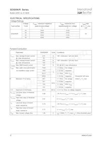 SD500R40PSC Datasheet Page 2