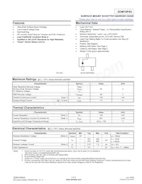 SDM10P45-7 Datasheet Cover