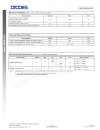 SDT5H100LP5-7D數據表 頁面 2