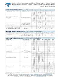 SF5407-TR Datasheet Page 2