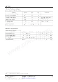 SJPB-L6 Datasheet Page 2