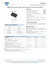 SS15P3S-M3/87A Datasheet Cover