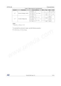 STPS1L60 Datasheet Page 3