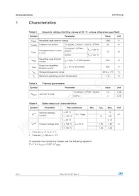 STTH1512D Datasheet Page 2