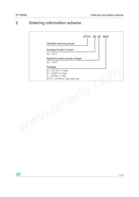 STTH3002G Datasheet Page 5