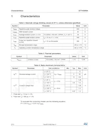 STTH30R04PI Datasheet Page 2