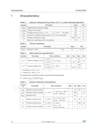 STTH61W04SW數據表 頁面 2