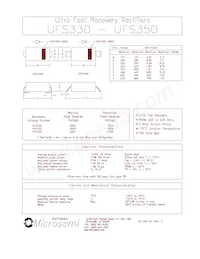 UFS350G/TR13 Datasheet Cover