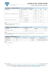 V35DM120HM3/I Datasheet Page 2