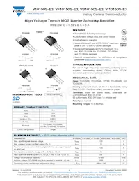 VB10150S-E3/8W Datasheet Cover