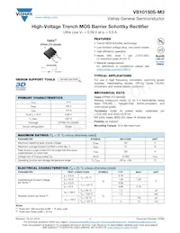 VB10150S-M3/4W Datasheet Copertura