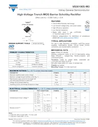 VB30100S-M3/4W Datasheet Cover