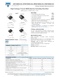 VB30100SG-E3/8W Datasheet Copertura