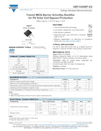 VBT1045BP-E3/4W Datasheet Cover