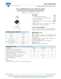 VBT1045BP-M3/4W Datasheet Cover