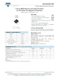 VBT3045BP-M3/4W Datasheet Cover