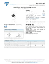 VBT3080S-M3/4W Datasheet Copertura