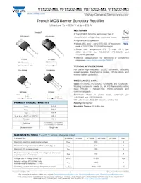 VBT5202-M3/4W Datasheet Cover