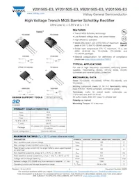 VF20150S-E3/4W Datasheet Cover
